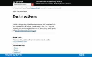 @louisedowne GDS@louisedowne GDS@louisedowne GDSGDS@louisedowne
 