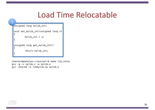 Load Time Relocatable
71
1
 