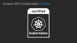 Amazon EKS is Kubernetes Certified
 