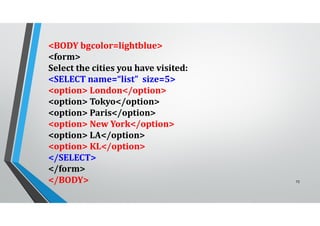 2b. Web Technology HTML Basics-2 | PDF