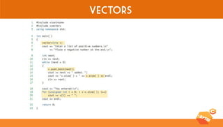 Vectors  