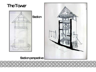 The Tower Section Section perspective 