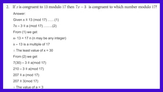 2c. Pedagogy of Mathematics - Part II (Numbers and Sequence - Ex 2.3 ...