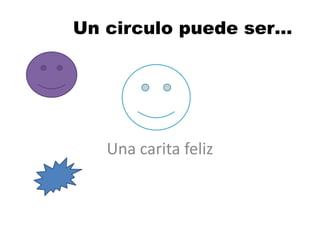 Un circulo puede ser…Una carita feliz