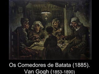 Os Comedores de Batata (1885).
     Van Gogh (1853-1890)
 