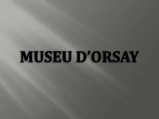 2c15 Impressionismo e Museu D'Orsay, Paris, França 2012