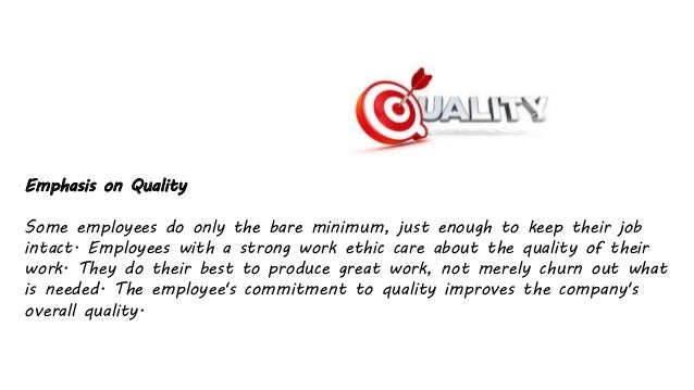what is work ethics