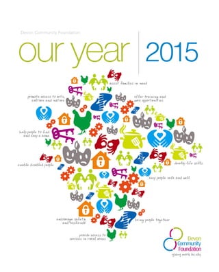our year 2015
Devon Community Foundation
 
