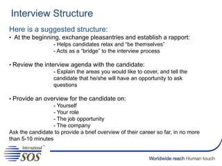 Routine Based Interview Examples Pdf Behavioural Interviewing Skills, 2012-2013 | PDF