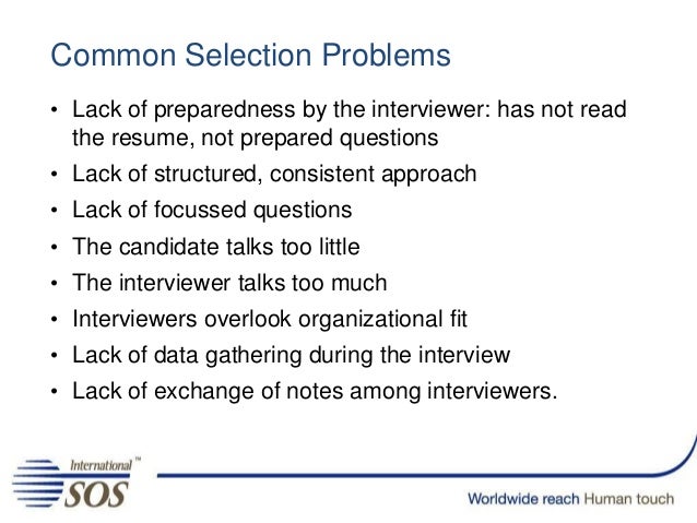 targeted selection process