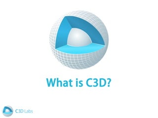 What is C3D?
 