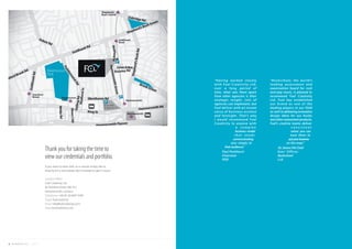 Thank you for taking the time to
view our credentials and portfolio.
If you want to work with us or would simply like to
drop by for a chat please don’t hesitate to get in touch.
London Office
Fuel Creativity Ltd.
85 Richford Street, W6 7HJ
Hammersmith, London.
Telephone +44 (0) 20 8407 6387
Skype fuelcreativity
Email info@fuelcreativity.com
www.fuelcreativity.com
“Having worked closely
with Fuel Creativity Ltd.
over a long period of
time, what sets them apart
from other agencies is their
strategic insight. Lots of
agencies can implement, but
Fuel deliver with an innate
sense of business acumen
and foresight. That’s why
I would recommend Fuel
Creativity to anyone with
a c o m p l e x
business model
t h a t n e e d s
communicating
very simply to
theiraudience.”
Paul Pankhurst
Chairman
PDD
“Rockschool, the world’s
leading assessment and
examination board for rock
and pop music, is pleased to
recommend Fuel Creativity
Ltd. Fuel has established
our brand as one of the
leading players in our field
as well as delivering innovative
design ideas for our books
and other assessment products.
Fuel’s creative teams deliver
c o n s i s t e n t
value: you can
trust them to
putyourbusiness
on the map.”
Dr. Simon Pitt Chief
Exec' Officer,
Rockschool
Ltd.
38 FUEL CREATIVITY LTD © 2013 CONTACT US
 