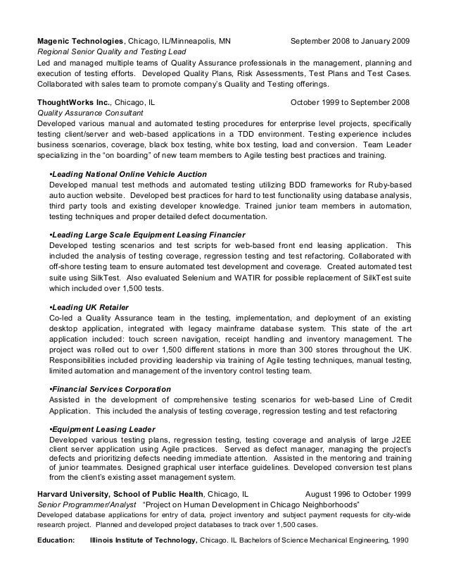 marc thompson resume