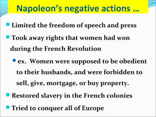 Napoleon Bonaparte | PPT