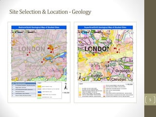 SiteSelection&Location-Geology
5
 