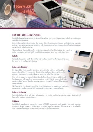 ROTO LABEL PRODUCT RANGE.PDF
