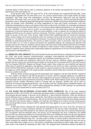 2. VULNERABILITY ASSESSMENT OF SOIL EROSION USING GEOSPATIAL TECHNIQUES ...