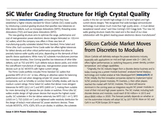 Silicon Carbide Market Moves from Discretes to Modules