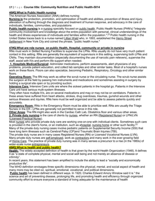 community nutrition & public health_QA_Final | PDF