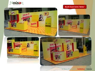 Booth Event 6x3m ‘Better’
In Store Promotion - Exhibition - Interior
 