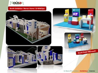 Booth Exhibition ‘Mortar Utama’ @ RENEXpo
In Store Promotion - Exhibition - Interior
 