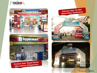 In Store Promotion - Exhibition - Interior
 