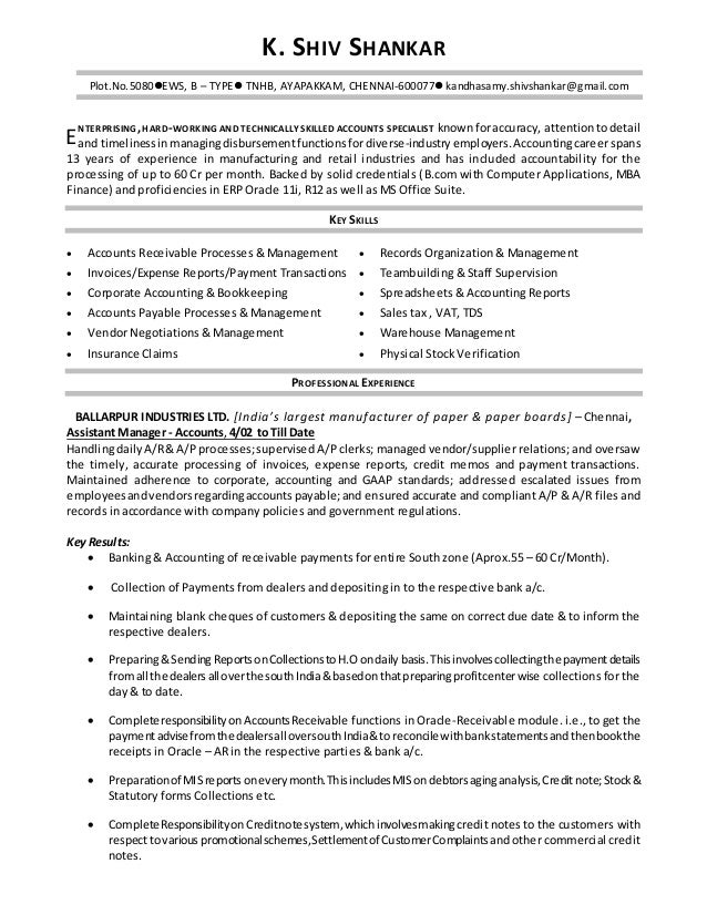 new resume formats