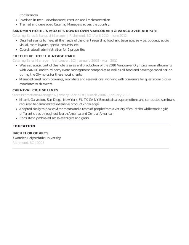 resume writing vancouver