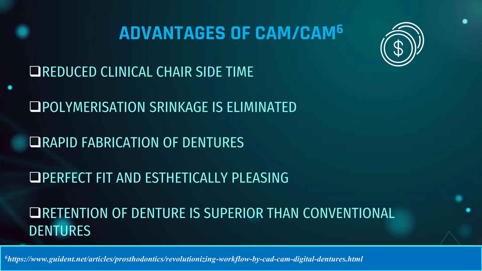 CAD CAM DENTURES IN PROSTHODONTICS : Dental advancements | PPTX