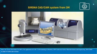 CAD CAM DENTURES IN PROSTHODONTICS : Dental advancements | PPTX