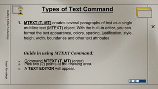 AutoCAD COMMANDS.pptx
