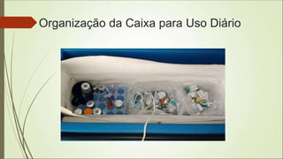 Organização da Caixa para Uso Diário
 