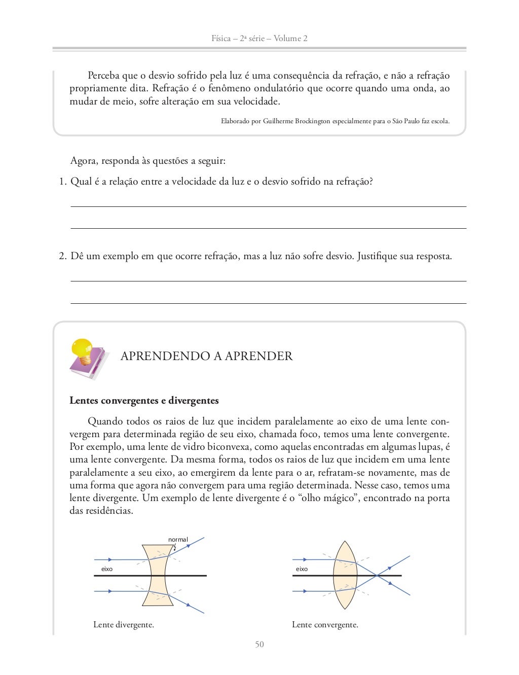 Caderno Do Aluno De Educação Fisica 2 Ano Volume 2