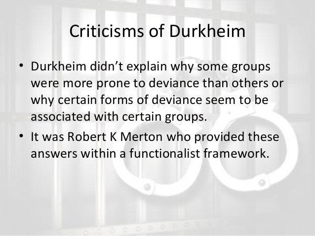 Essay on deviance