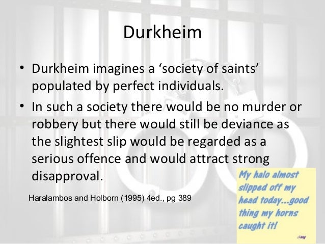 Durkheim Deviance