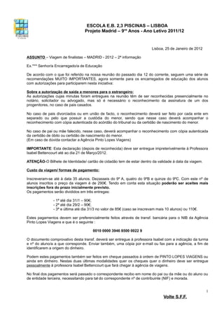 2ª carta enc. edu.madrid 2012