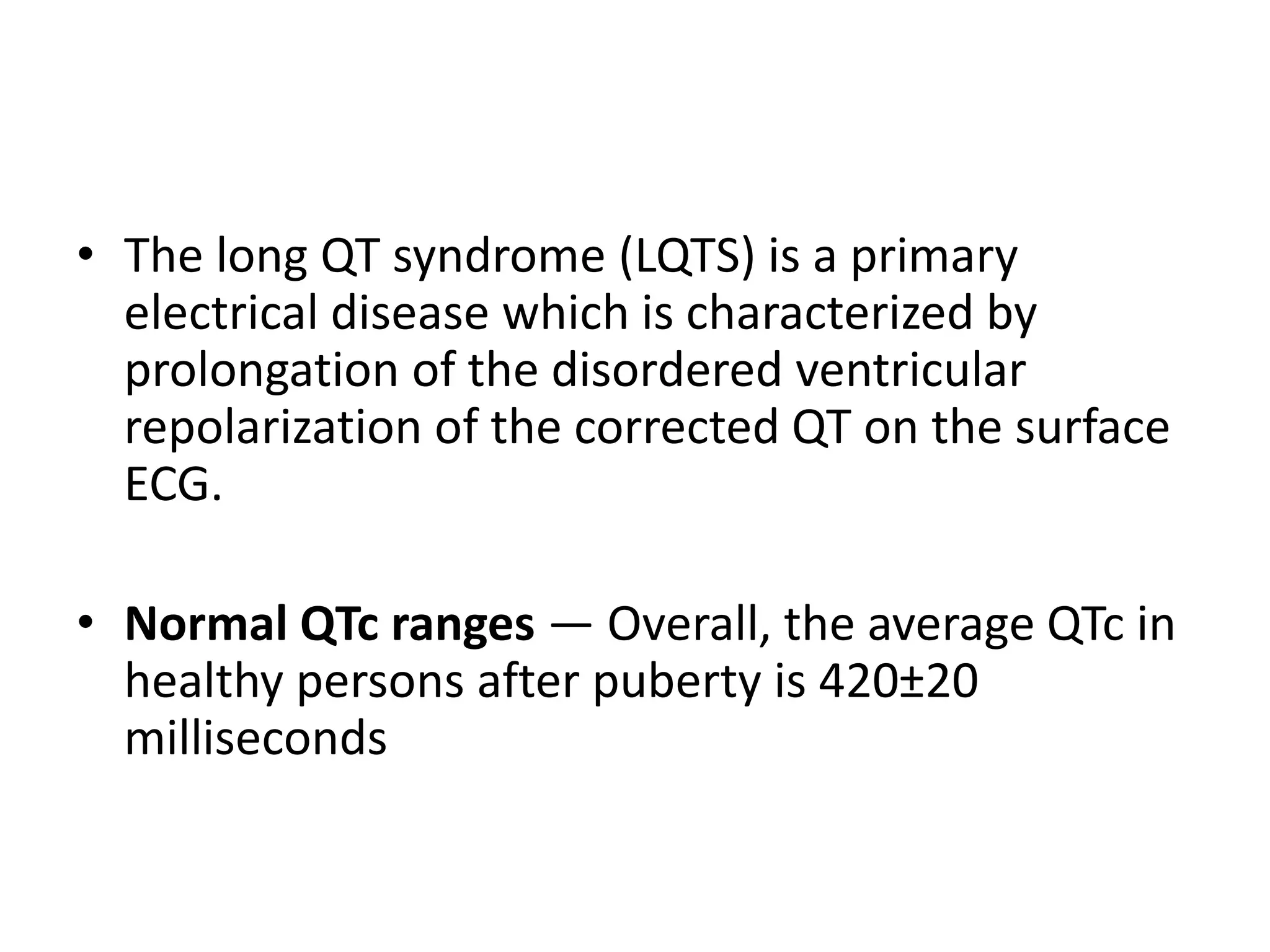 qt syndrome | PPTX
