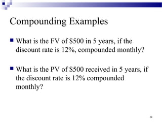 Discounted cash flow valuation | PPT