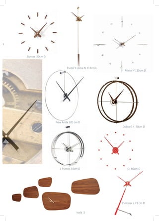 Isola 5
Doblo 0 n 70cm D
Punto Y coma N 113cm L
Sunset 50cm D
Mixto N 125cm D
2 Puntos 55cm D OJ 80cm D
Puntero L 73 cm D
New Anda 105 cm D
 