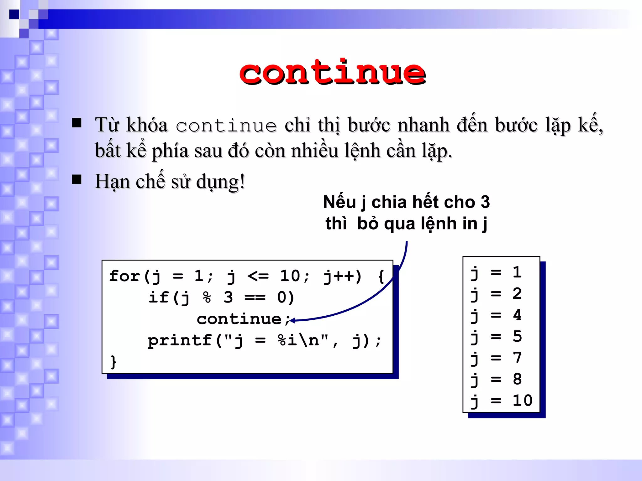 2 cau truc dieu khien ppt