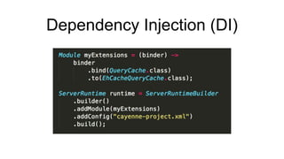 Dependency Injection (DI)
 