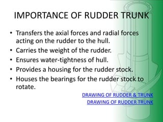 RUDDER TRUNK MISMATCH | PPSX