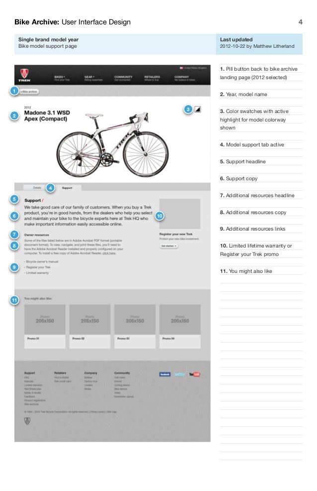 Trek Bike Archive_UI