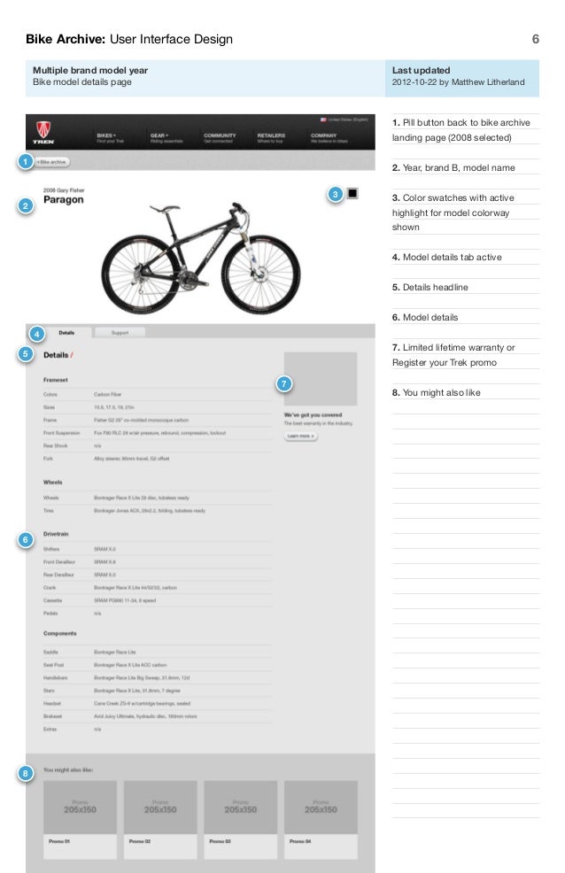 Trek Bike Archive_UI