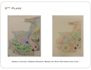 2nd Place
Angela Jaffuel: Design Concept Based on Wind Patterns and Flow
 