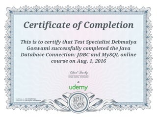 JDBC_Certificate