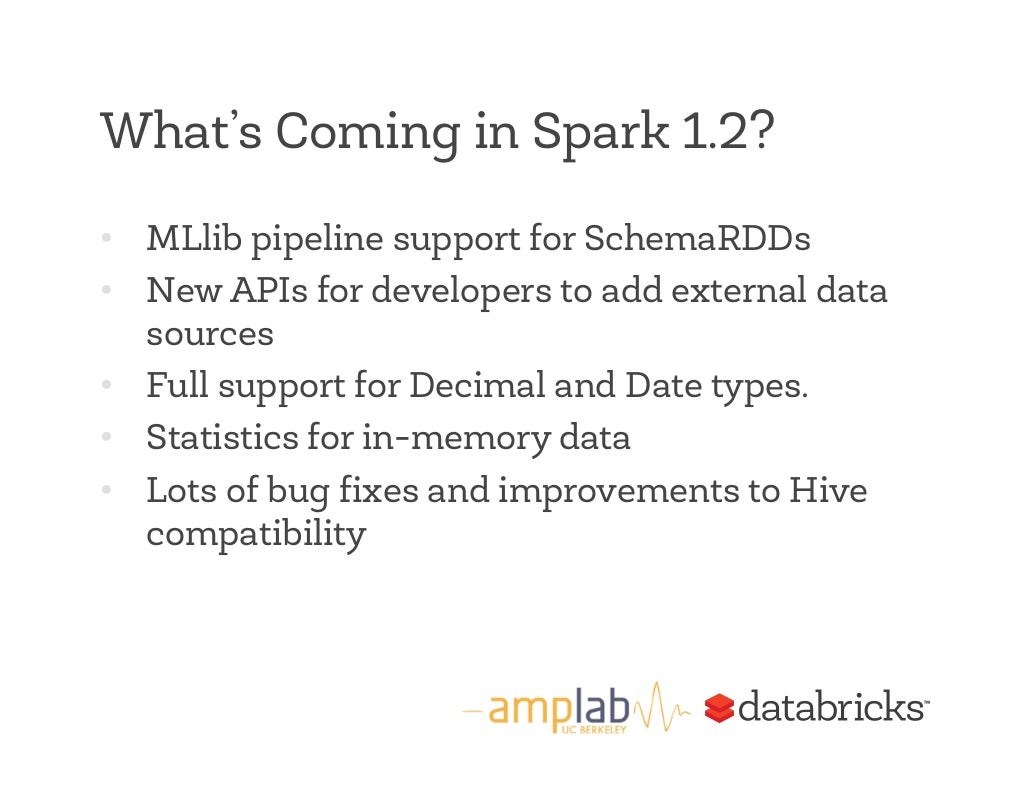 Intro To Spark And Spark SQL