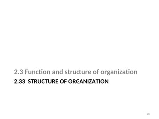 (pdf) a framework for structure, layout & function in... 2c Function and structure of organization.ppt
