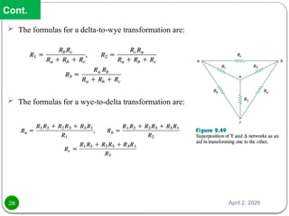 Fundamental Electrical Laws and Circuit Analysis Techniques in Energy ...