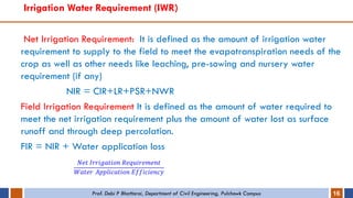Irrigation_water_Requirement_by_DPB_ioepulchowkcampus | PDF
